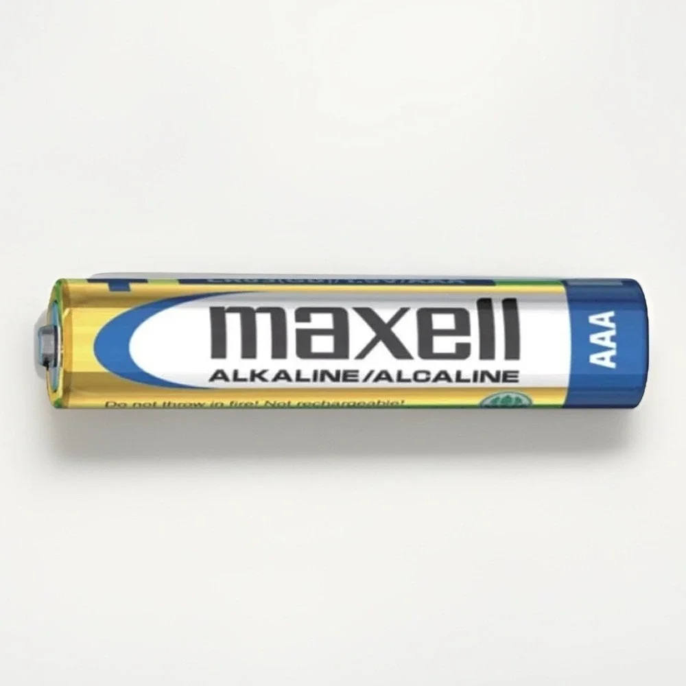 Pack of 1 MAXELL Ready-to-go Long Lasting and Reliable Alkaline AAA Battery 4 CT